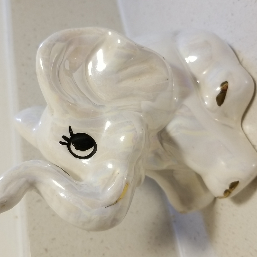 Handpainted Iridescent Elephant - Picture 5 of 9